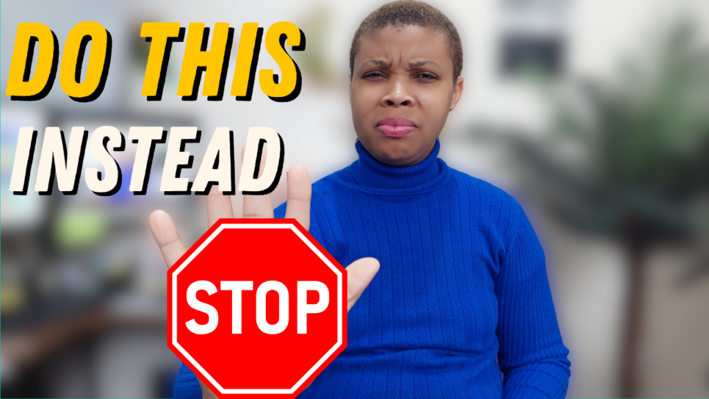 Stop Watching & Work on Yourself